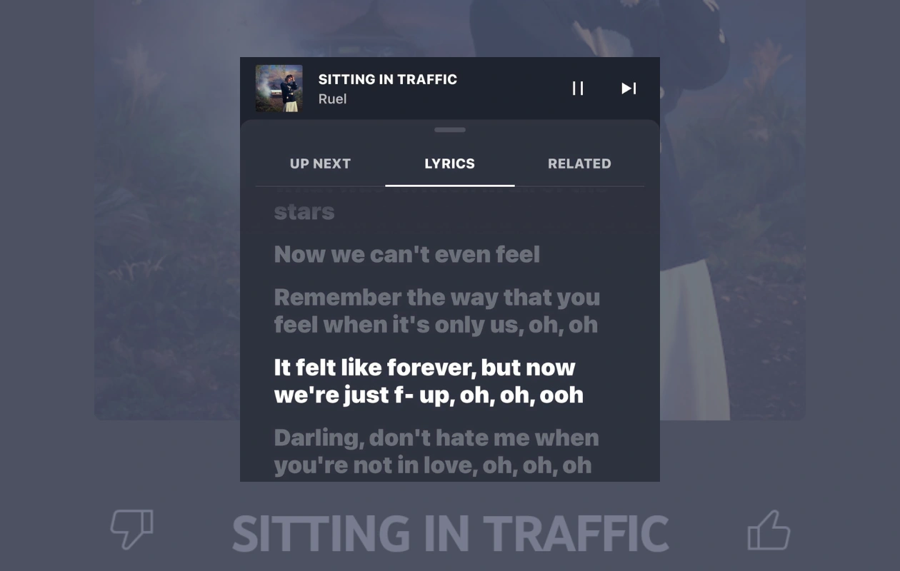 How to use YouTube Music Real-Time Lyrics