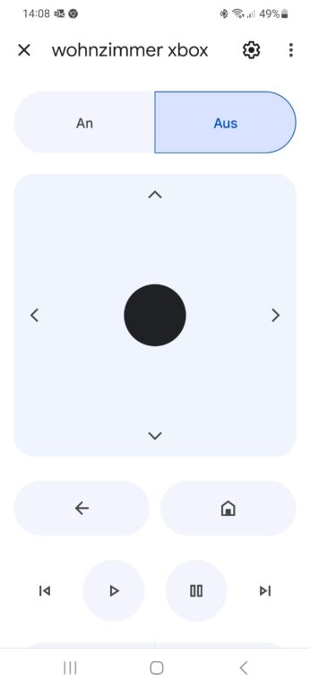 Xbox : télécommande tactile grâce à Google Home - comment ça marche 5 La télécommande est simple mais fonctionne bien. (Capture d'écran)