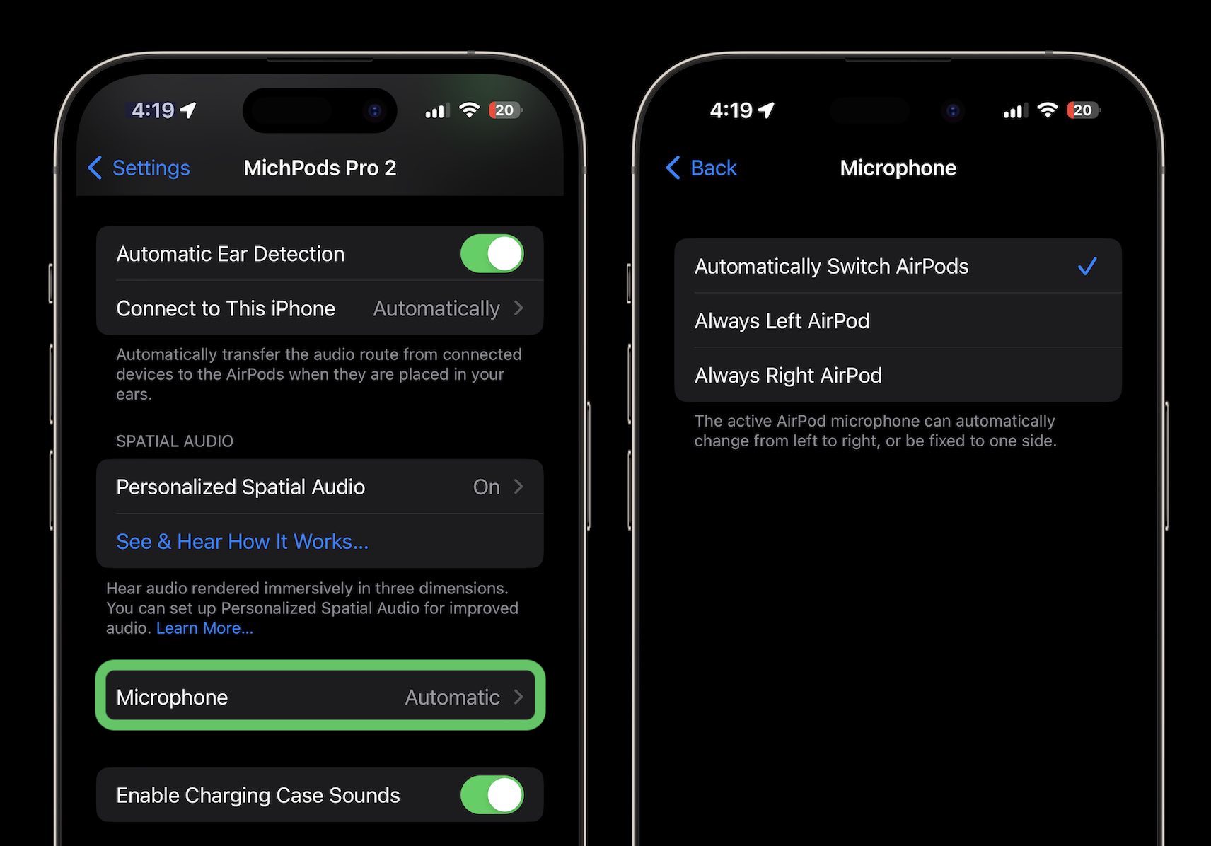 AirPods Pro et AirPods 3 : comment modifier les commandes du capteur de force 3 Comment changer les commandes des AirPods 2
