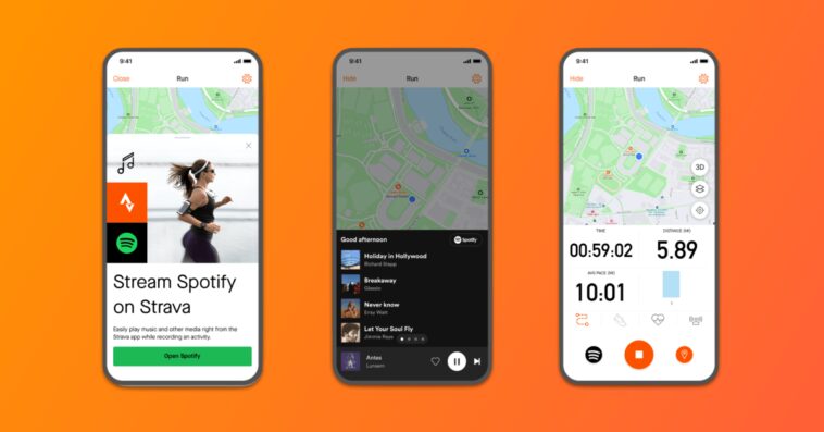 L'application de fitness Strava fonctionne désormais avec Spotify dans sa dernière mise à jour 1 L'application de fitness Strava fonctionne désormais avec Spotify dans sa dernière mise à jour
