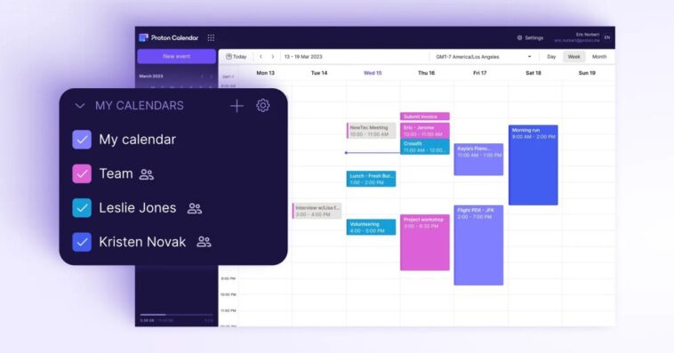 Proton lance des calendriers partagés tout en conservant un chiffrement de bout en bout 1 Proton lance des calendriers partagés tout en conservant un chiffrement de bout en bout