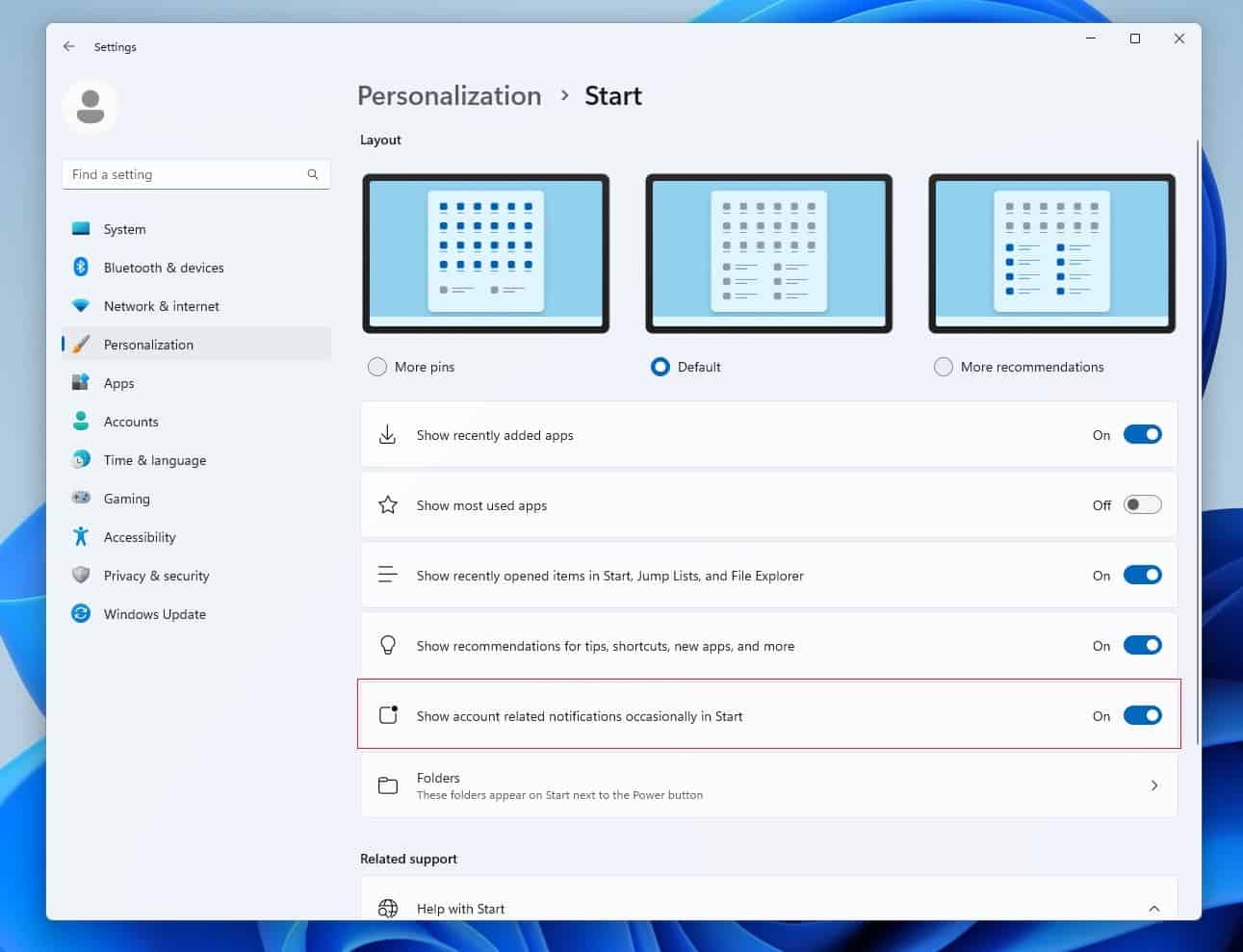 Windows 11 introduit des publicités dans le menu Démarrer, mais vous pouvez les désactiver ! 3 1681333506 181 Windows 11 introduit des publicites dans le menu Demarrer mais