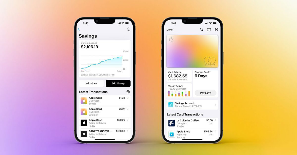 La nouvelle fonctionnalité de compte d'épargne à haut rendement d'Apple Card pourrait être sur le point d'être lancée