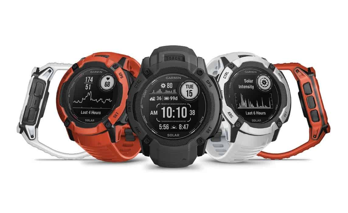 Caractéristiques solaires Garmin Instinct 2X