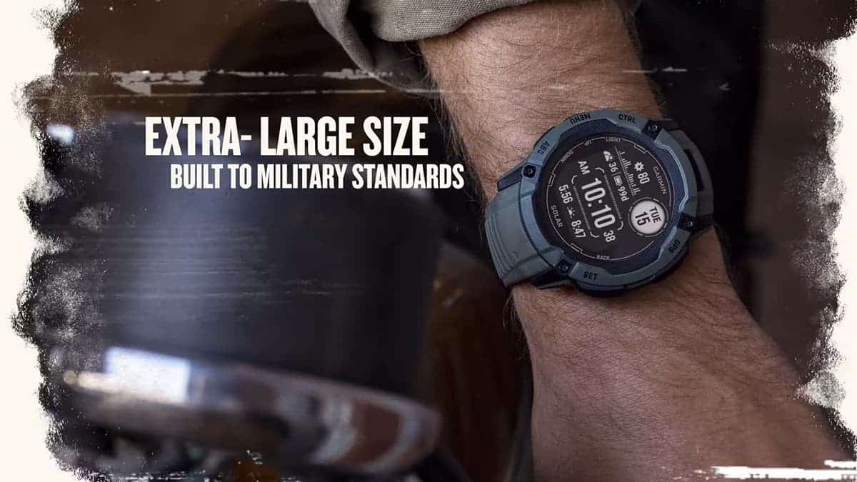 Boîtier Principal Garmin Instinct Avec Capteur HR (graphite) - Pièce Détachée Occasion