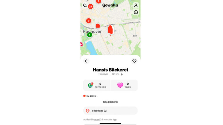 Adieu à la vie privée : Gowalla est de retour dans l'App Store 3 emplacement gowalla
