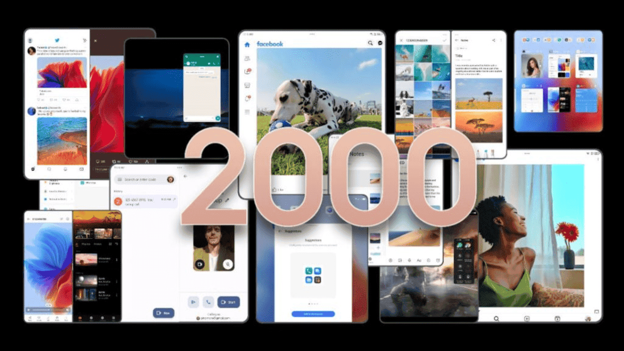 Prise en charge de 2000 applications