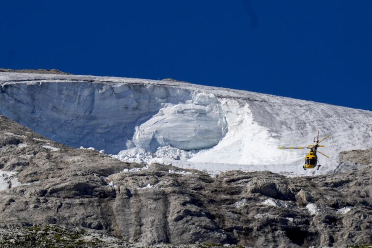 L'effondrement du glacier Marmolada est lié au réchauffement climatique 1 L'effondrement du glacier Marmolada est lié au réchauffement climatique