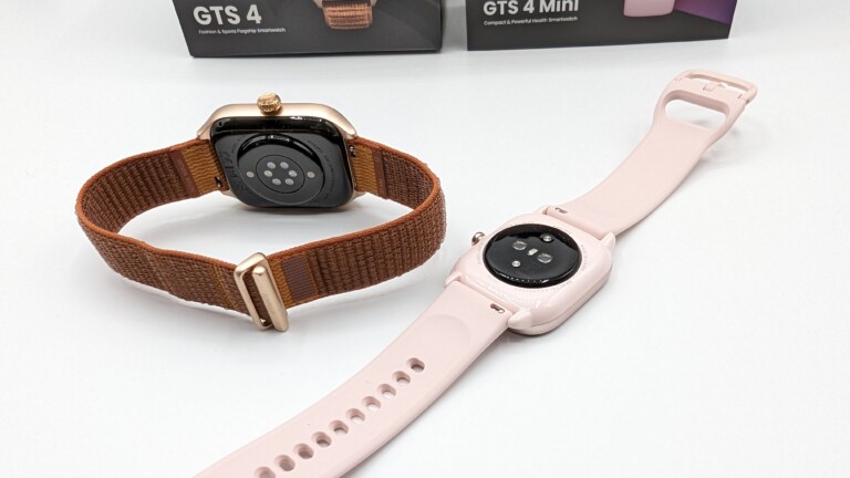 Amazfit GTS 4 vs GTS 4 Mini : le petit dure plus longtemps, le grand est plus élégant 6 Peu importe qu'il s'agisse du GTS 4 ou du GTS 4 Mini - la durée de vie de la batterie est excellente. (Photo: Sven Wernicke)