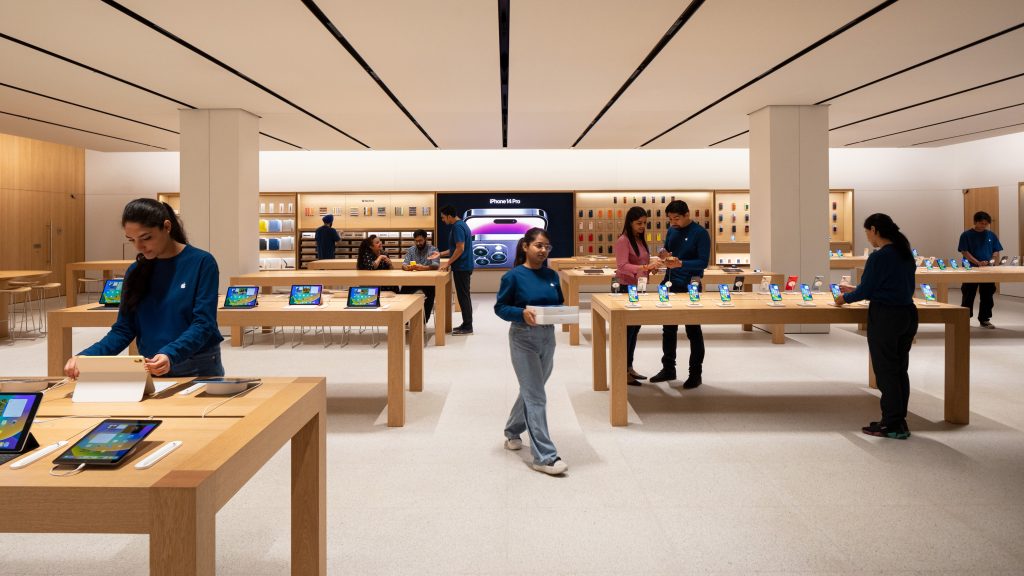 Des photos d'Apple Saket partagées avant l'ouverture de demain 3 1681903806 170 Des photos dApple Saket partagees avant louverture de demain
