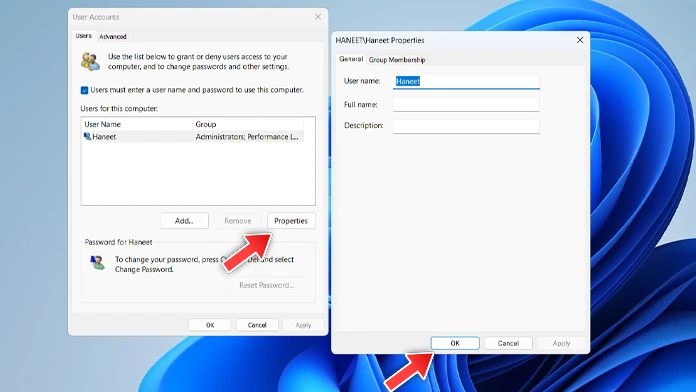 Comment changer le nom d'utilisateur du compte dans Windows 11