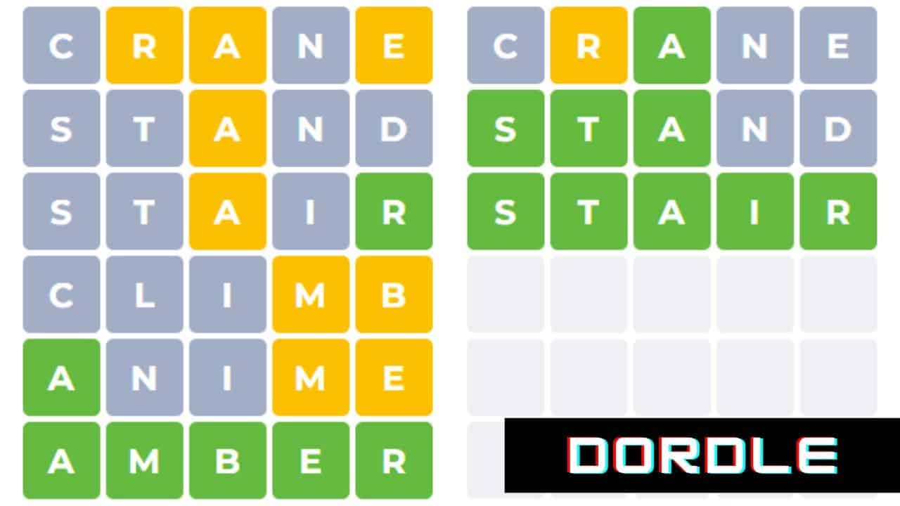 Wordle Alternatives : 10 jeux comme Wordle à essayer en 2023 4 Dordle