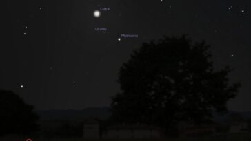Aujourd'hui, vendredi 21 avril, le croissant de lune danse avec Mercure dans le ciel : comment les voir à l'œil nu