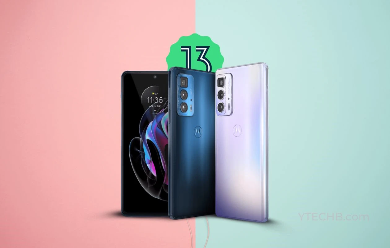 Motorola Edge 20 Pro starts getting Android 13 update