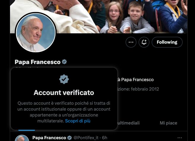 Le Vatican a fait une demande quelque peu bizarre à Elon Musk 2 FANPAGE.IT | Le nouveau chèque du pape François
