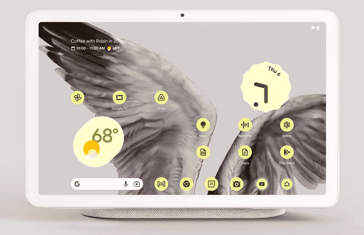 La tablette Pixel repérée lors d'un événement spécial Google