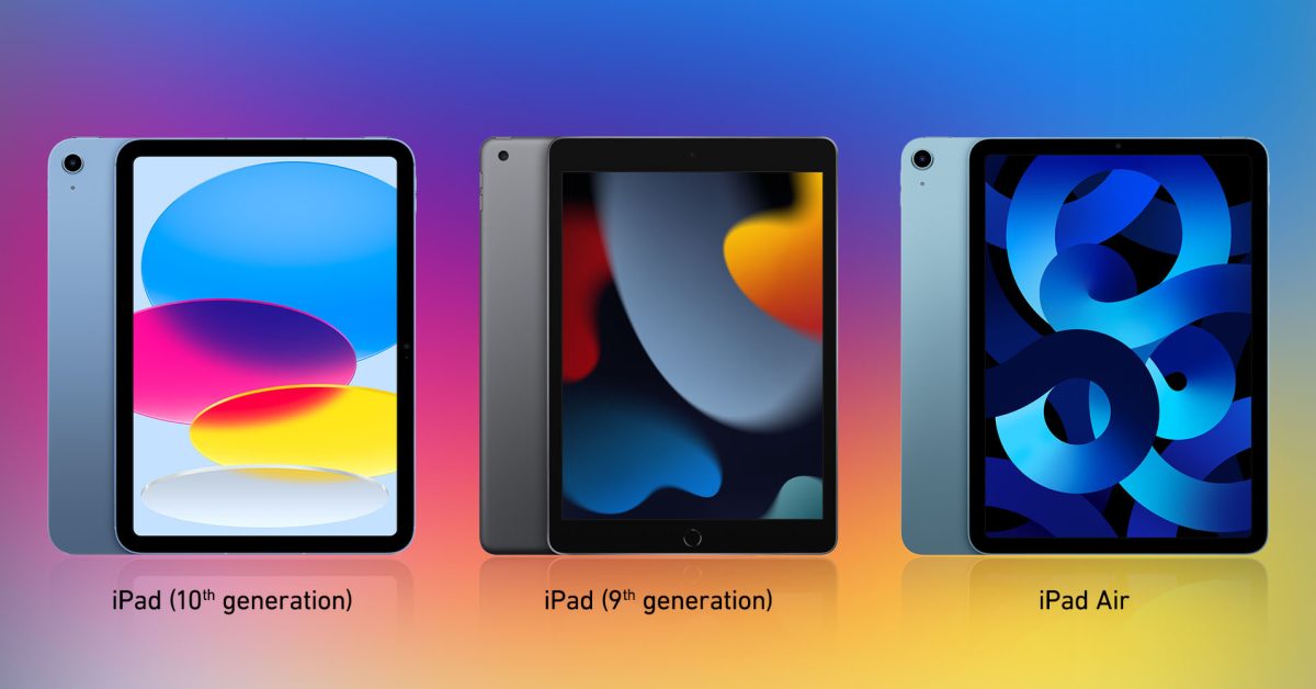 iPad 10 vs 9 vs iPad Air : quel est le meilleur choix ?
