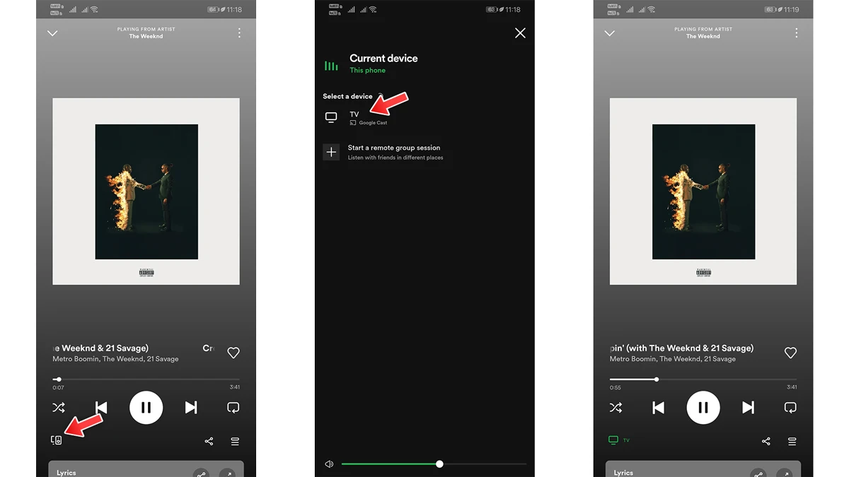 Comment utiliser Spotify Connect pour diffuser de la musique sur votre Android TV
