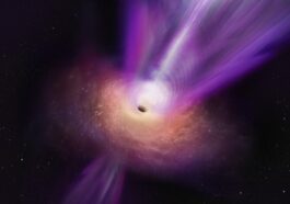 La première photo d'un trou noir projetant de puissants jets de matière est impressionnante