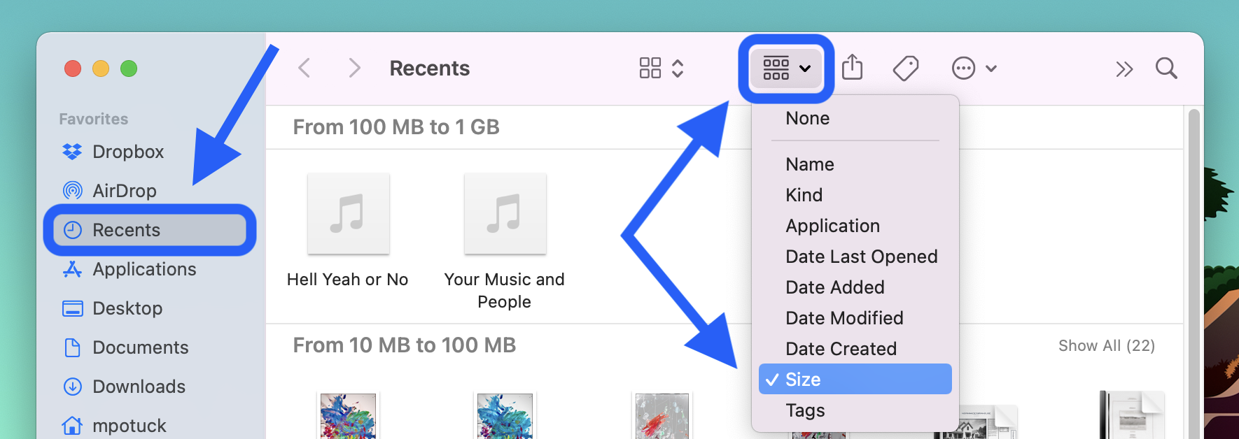 5 trucs et astuces pour libérer de l'espace disque et du stockage caché sur votre Mac 2 Comment libérer de l'espace de stockage Mac et des fichiers cachés Procédure pas à pas du Finder 1