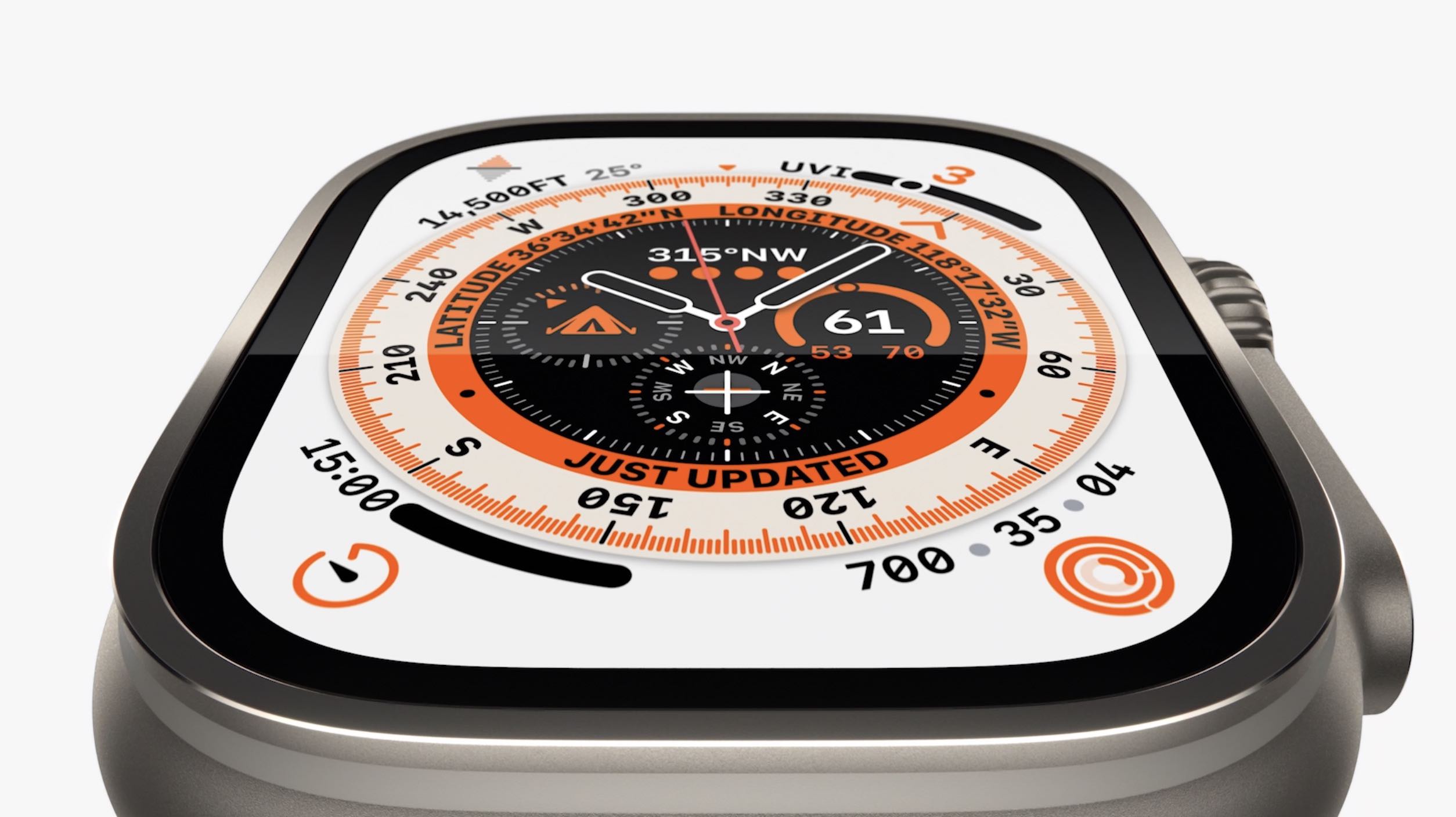 Apple Watch Ultra vs Series 8 vs SE : quel est le meilleur choix ? 3 Apple Watch Ultra contre l'affichage de la série 8 1
