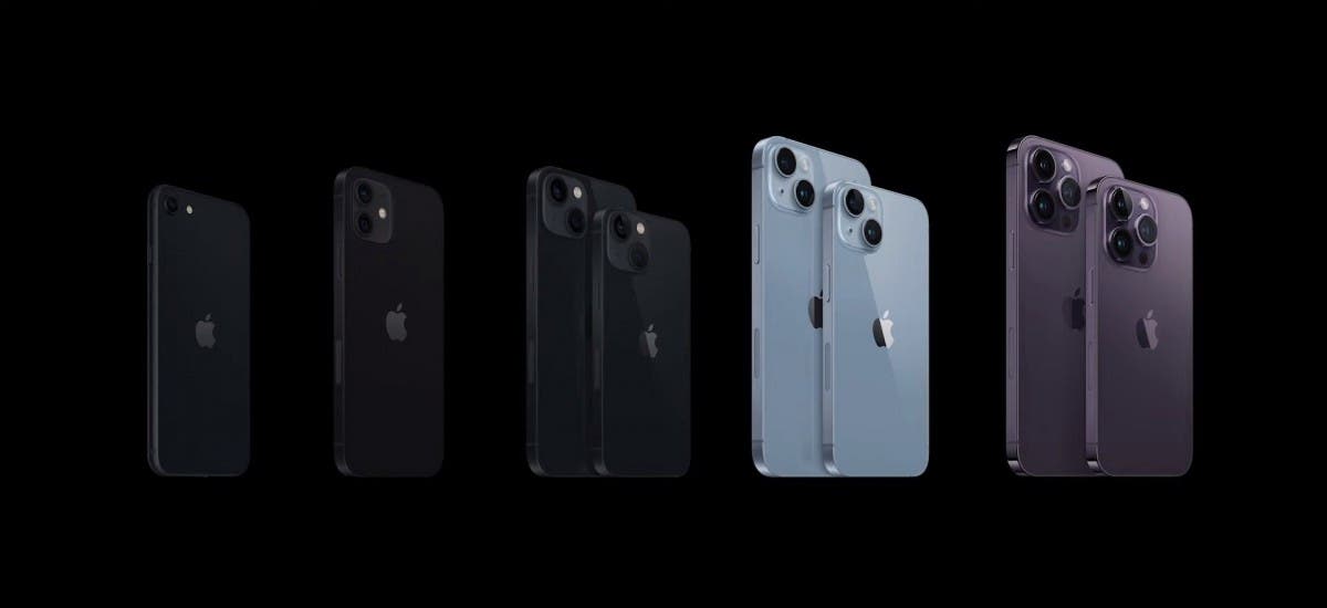 iPhone SE, iPhone 12, iPhone 13 et iPhone 14