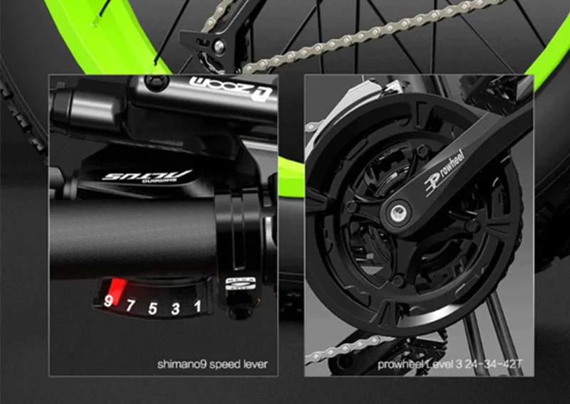 Bezior X1000: Le VTT électrique surpuissant et suréquipé pour les terrains difficiles 6 Bezior X1000 Shimano