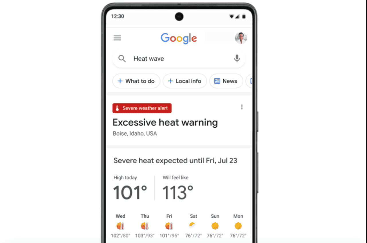Cette alerte de chaleur de recherche Google vous évitera des catastrophes ! 2 Résultats de recherche