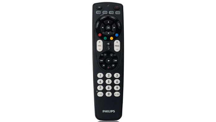 Télécommande Compatible Philips RC4304501/01 - Avec Fonctions Netflix, Voix, Rakuten TV, Pour Modèles OLED/PUS