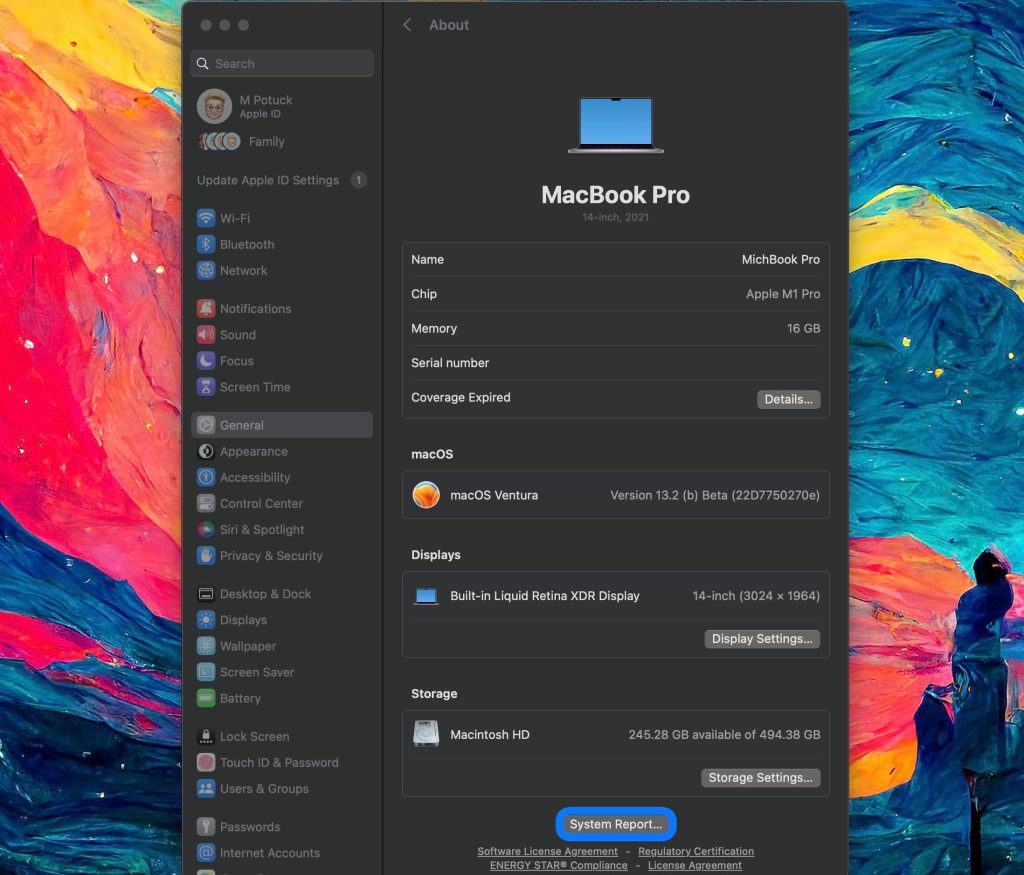 Comment vérifier le nombre de cycles et la capacité de la batterie de votre MacBook 3 Vérifiez le nombre de cycles de batterie du MacBook 2