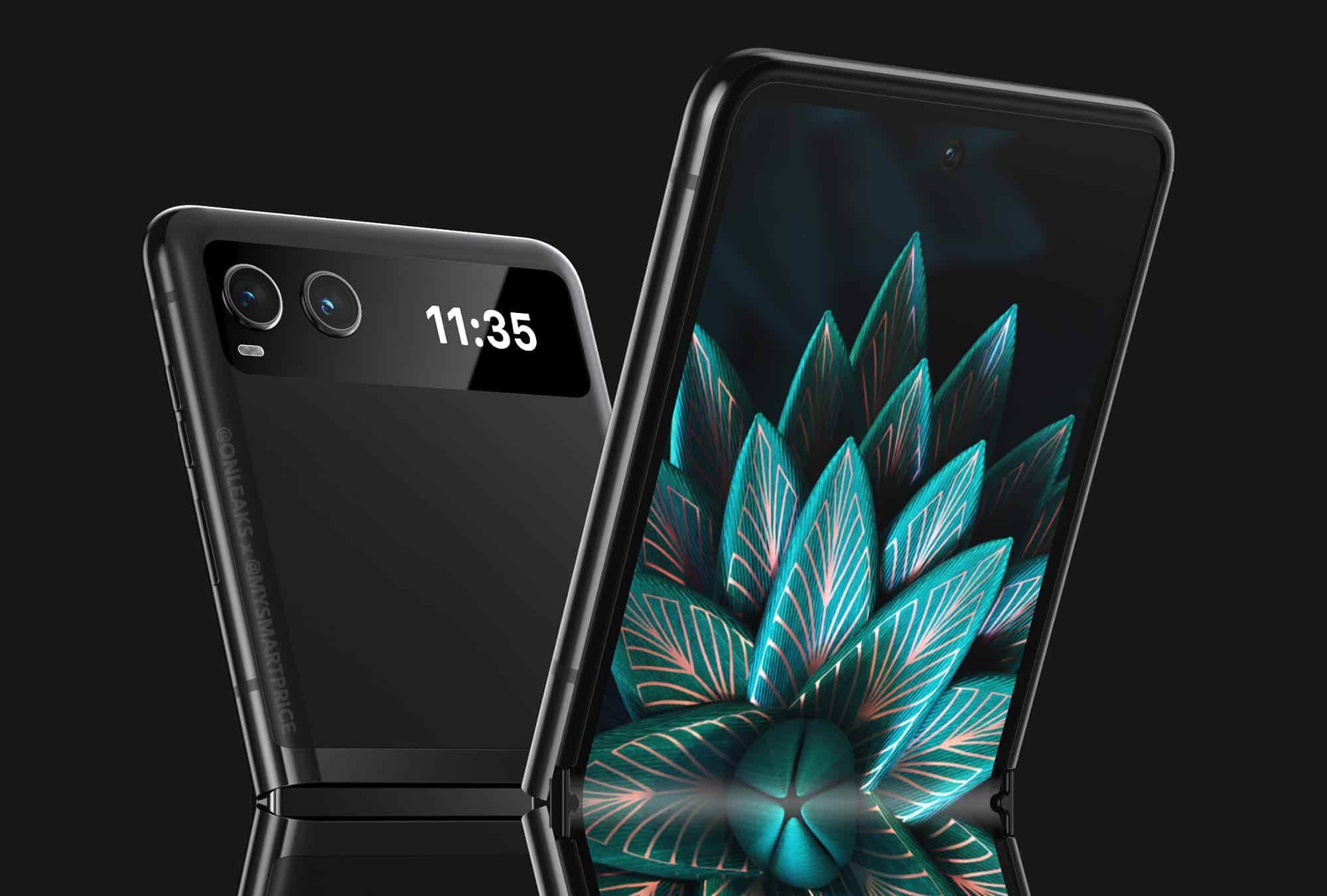 Fuite de rendu du Motorola Razr Lite