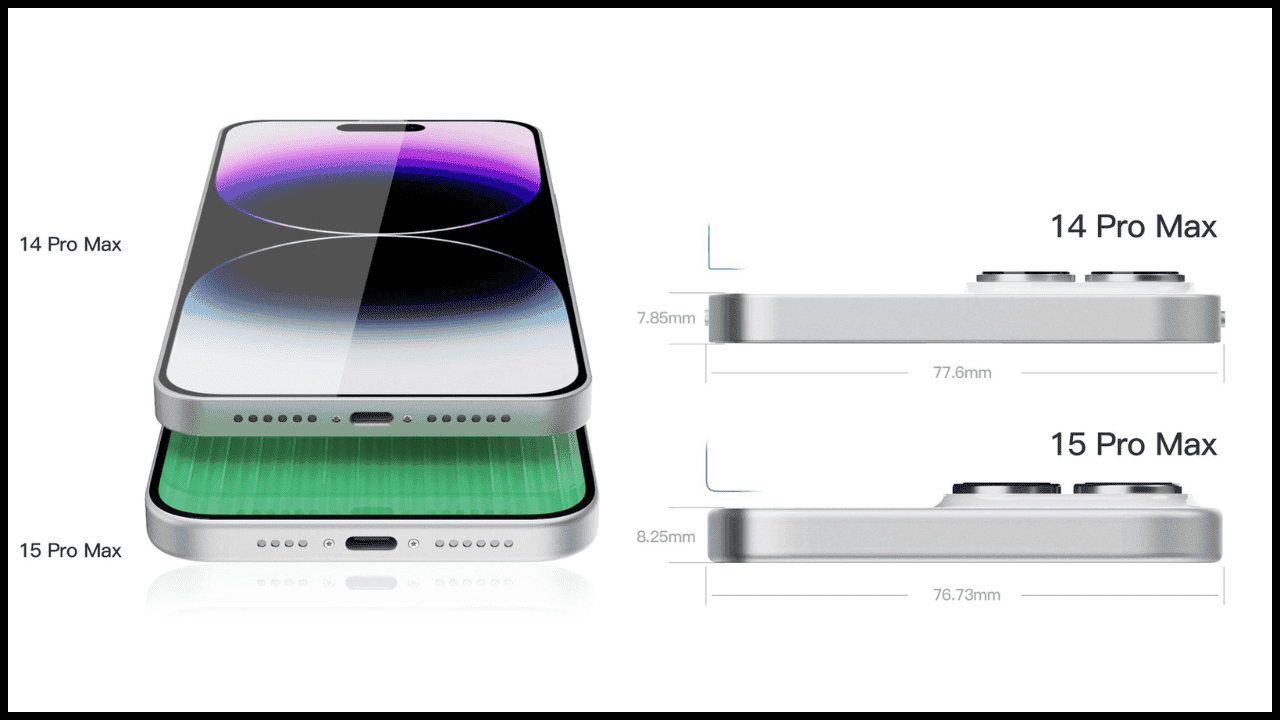 Nouvelle fuite: Apple iPhone 15 Pro Max vise à faire sensation 4 iPhone 14 Pro contre iPhone 15 Pro