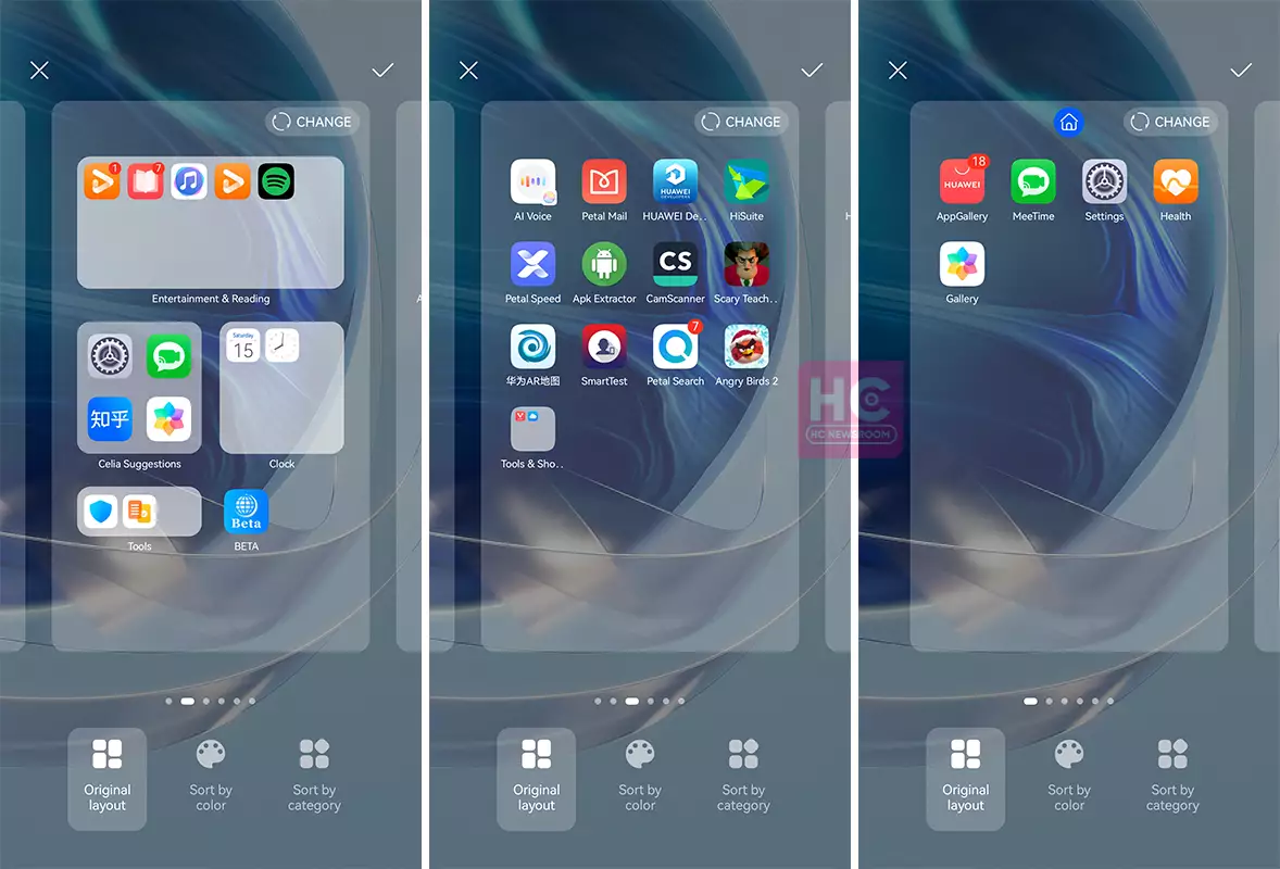 Huawei HarmonyOS bat Android et iOS avec une fonctionnalité très utile 3 Fonction de mise en page automatique d'Harmony OS