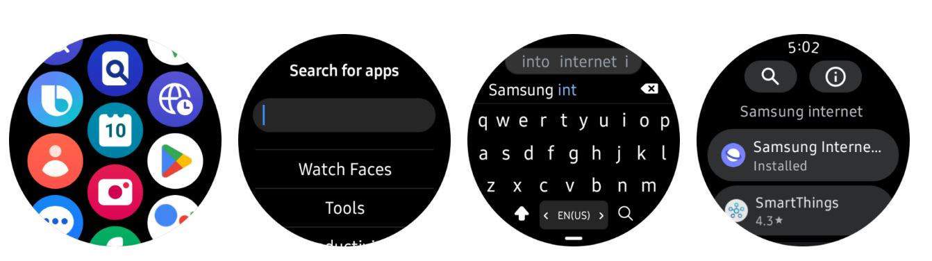 La smartwatch Wear OS Galaxy peut naviguer directement sur le Web 3 Porter le système d'exploitation