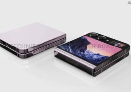 Galaxy Z Flip 5 cover display render