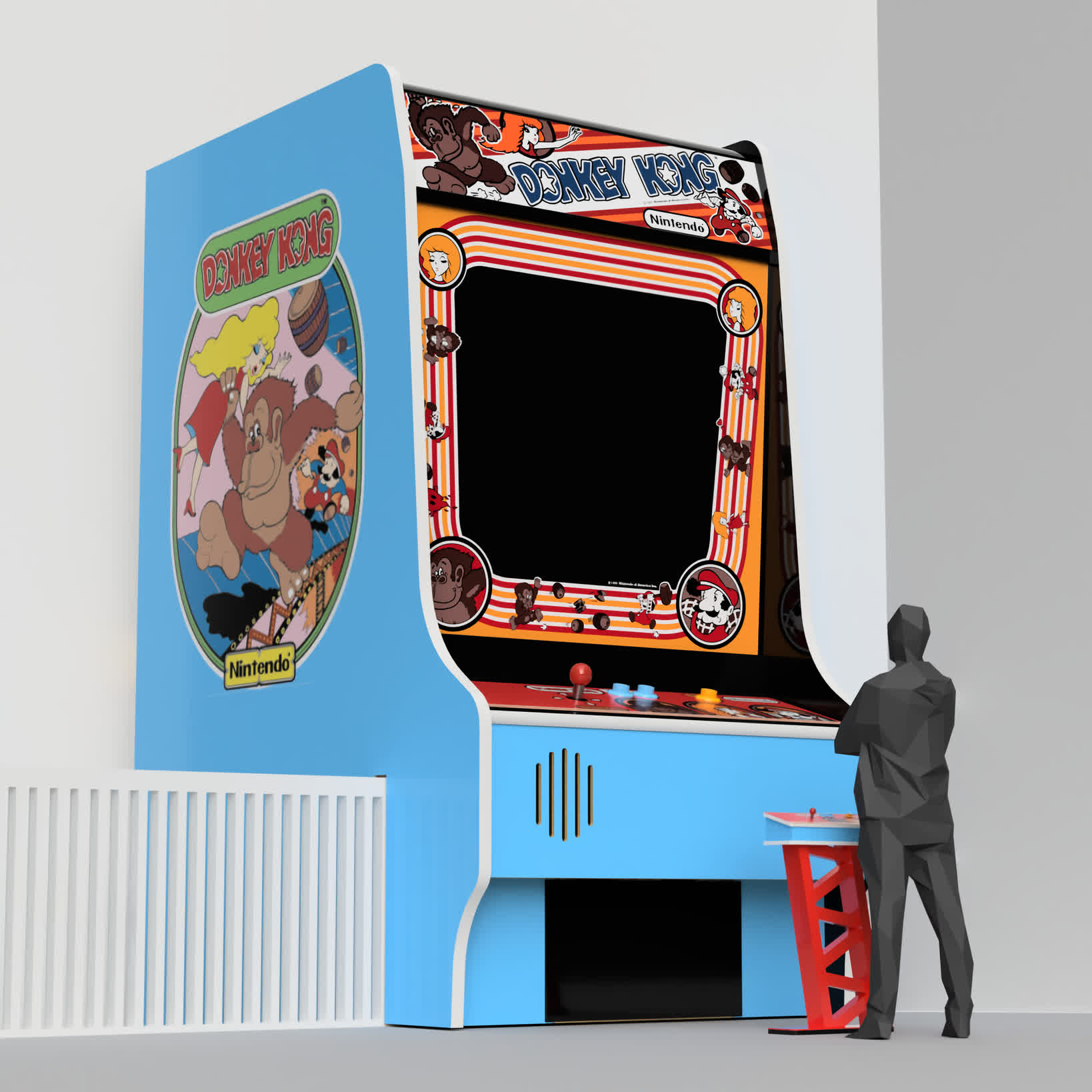 Le musée du jeu vidéo Strong construit la plus grande borne d'arcade Donkey Kong jouable au monde 2 Le musee du jeu video Strong construit la plus grande