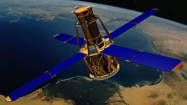 Le satellite RHESSI de la NASA en chute libre : "Il s'est écrasé au-dessus du désert du Sahara" 1 Illustrazione del satellite RHESSI (Reuven Ramaty High Energy Solar Spectroscopic Imager), l’osservatorio solare caduto sulla Terra / Credit: NASA