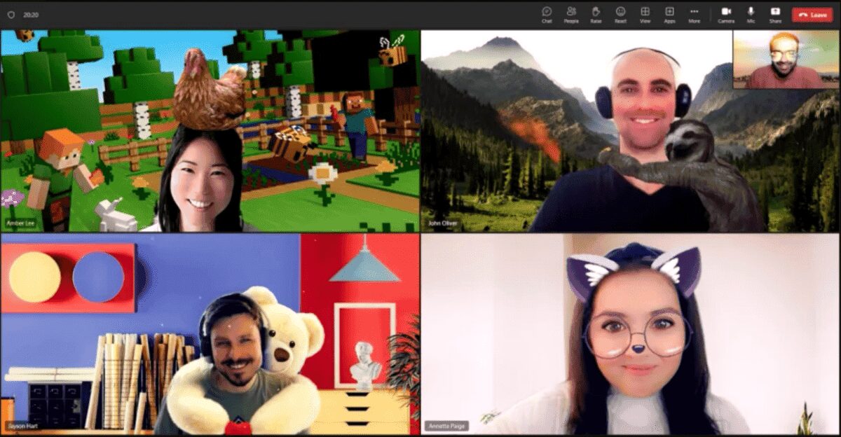Lentilles Snapchat de Microsoft Teams, un meilleur appel vidéo pour les utilisateurs !