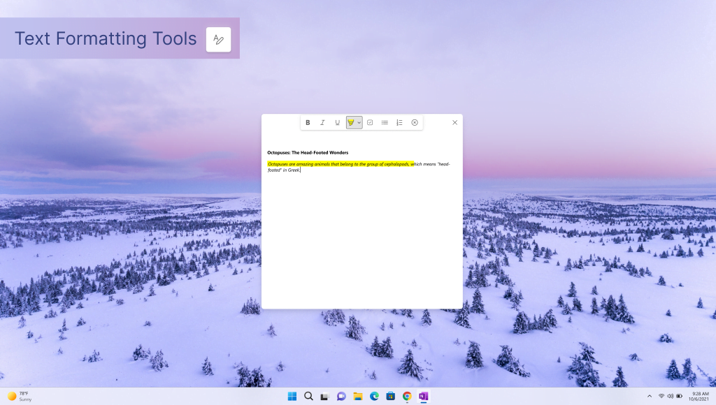 Les notes autocollantes s'améliorent dans OneNote avec la dernière mise à jour 2 Les notes autocollantes sameliorent dans OneNote avec la derniere mise
