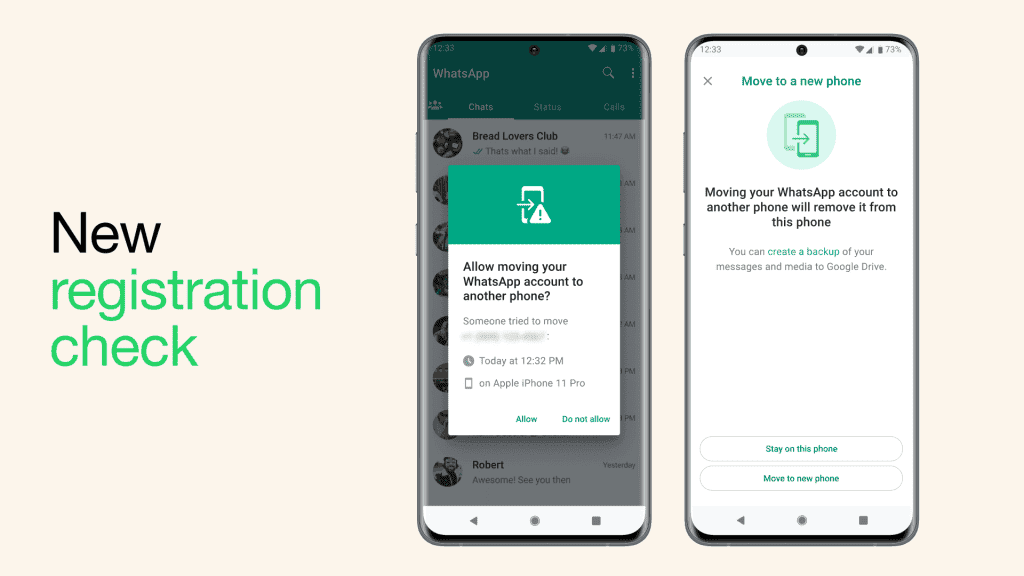 Les utilisateurs de Whatsapp peuvent désormais se détendre – une nouvelle fonctionnalité de sécurité est arrivée 3 WhatsApp