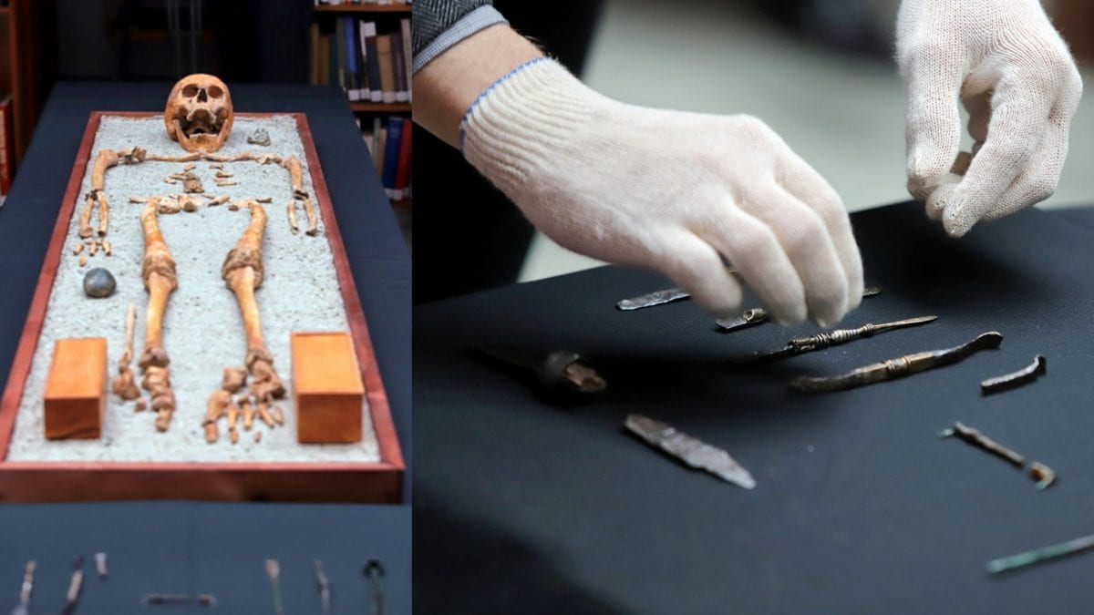 Médecin de la Nice antique enterré avec des scalpels, des aiguilles et des pincettes : découverte archéologique extraordinaire 2 Crédit : Université Eötvös Loránd
