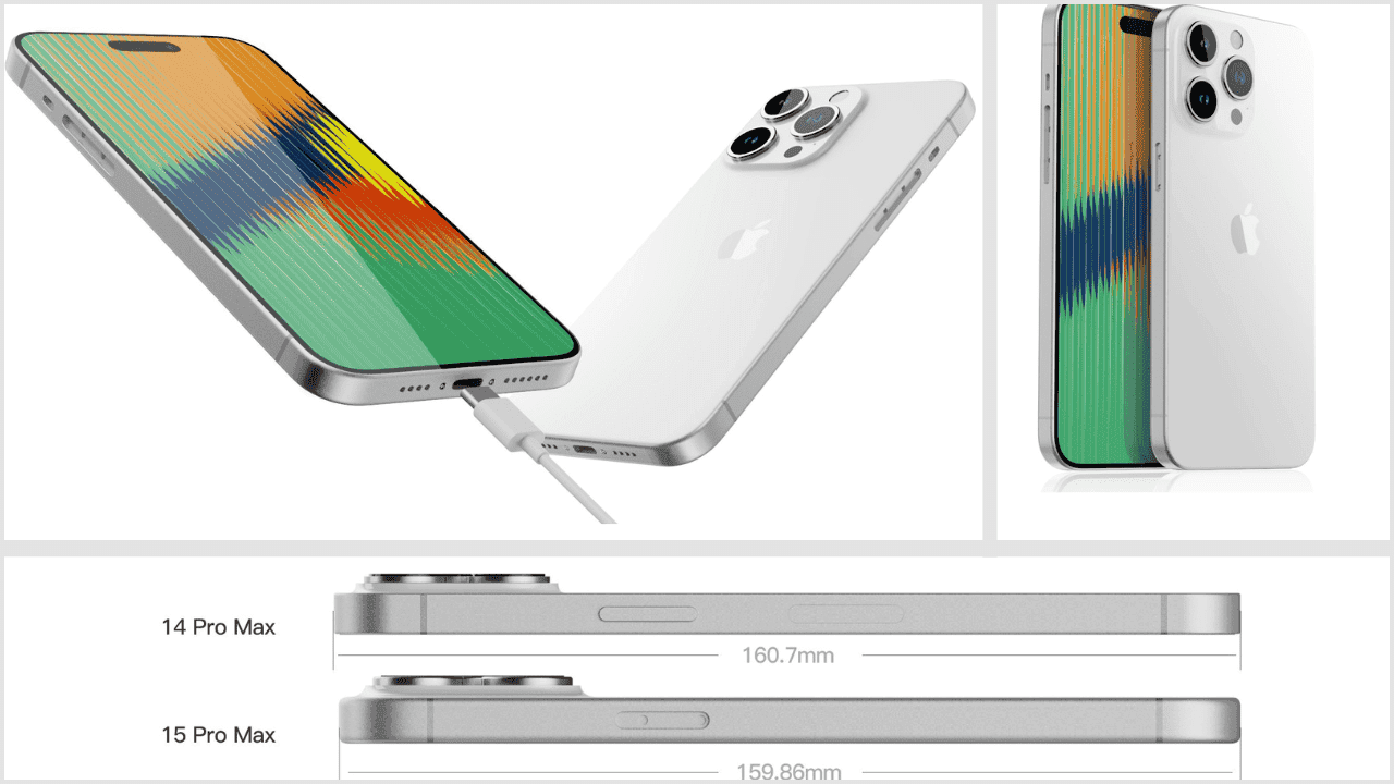 Nouvelle fuite: Apple iPhone 15 Pro Max vise à faire sensation 2 Fuites de l'iPhone 15 Pro