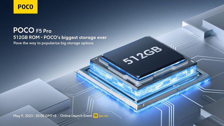 POCO F5 et POCO F5 Pro: découvrez les nouveaux smartphones hyperpuissants équipés de l'OIS 6 Poco F5 Pro Storage