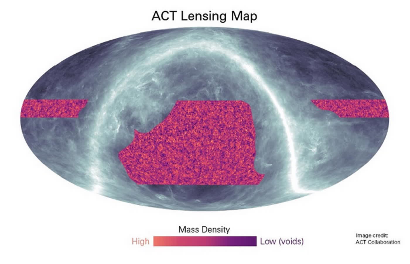Une nouvelle carte de la matière noire confirme les théories d'Einstein sur l'univers 2 Une nouvelle carte de la matiere noire confirme les theories