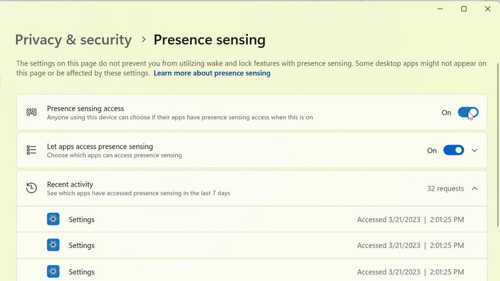 Windows 11 a une nouvelle fonctionnalité pour détecter votre présence à proximité ! 2 Windows 11 a une nouvelle fonctionnalite pour detecter votre presence