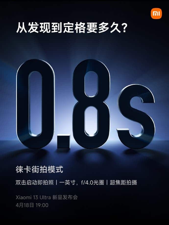 Xiaomi 13 Ultra ajoute le mode de prise de vue de rue Leica avec une vitesse d'obturation de 0,8 s 2 Xiaomi 13 Ultra