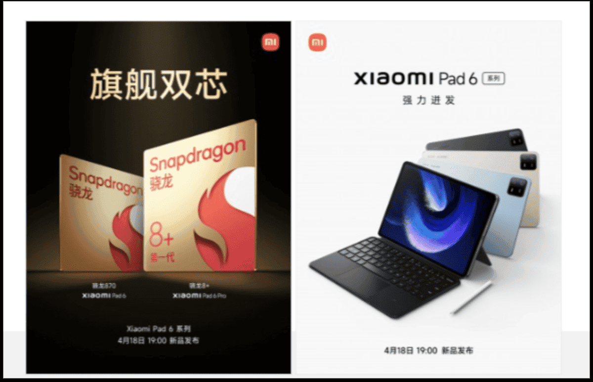 Les spécifications de la batterie Xiaomi Pad 6 et 6 Pro ont été dévoilées ! 3 Xiaomi Pad 6 intègre le chipset Snapdragon