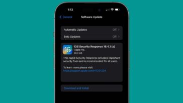 Apple publie la première mise à jour publique Rapid Security Response pour iOS 16.4.1 et macOS 13.3.1 6 Apple publie la première mise à jour publique Rapid Security Response pour iOS 16.4.1 et macOS 13.3.1