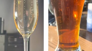 Pourquoi les bulles de mousseux et de champagne montent en file indienne (et pas les bulles de bière) 29 Pourquoi les bulles de mousseux et de champagne montent en file indienne (et pas les bulles de bière)