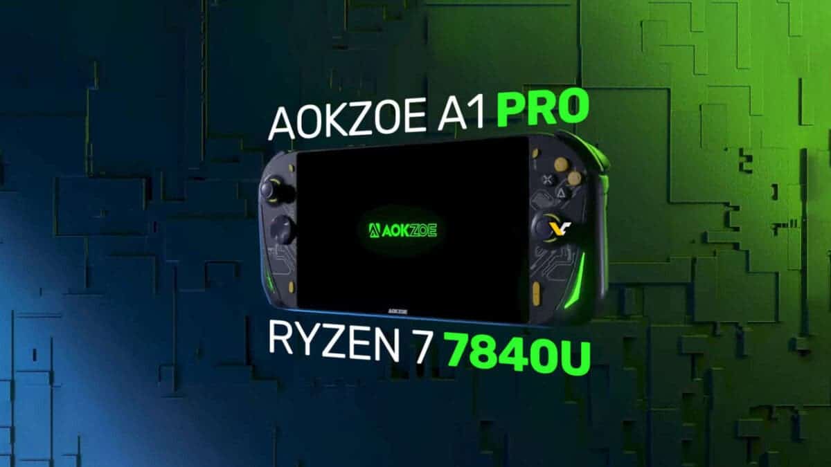 Oubliez Steam Deck et Asus Rog Ally, l'AOKZOE A1 Pro est plus rapide ...